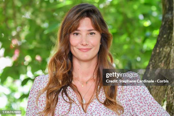 Alice Pol attends "C'est magnifique !" Photocall during the 14th Angouleme French-Speaking Film Festival - Day Four on August 27, 2021 in Angouleme,...