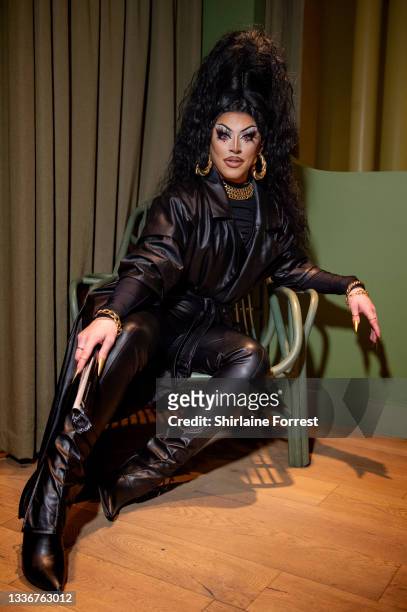Cherry Valentine poses during Pride In Manchester 2021 on August 27, 2021 in Manchester, England.