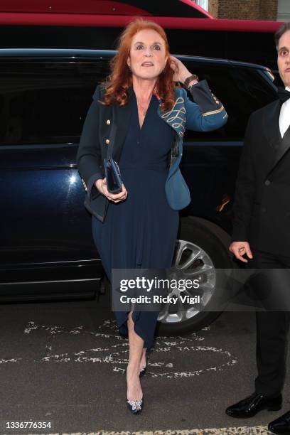 Sarah, Duchess of York attends the British LGBT Awards 2021 at The Brewery on August 27, 2021 in London, England.