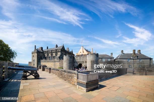 stirling castle, scotland, uk - midden schotland stockfoto's en -beelden