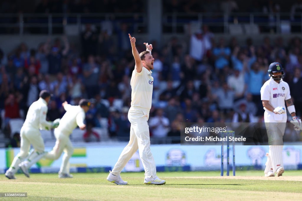 England v India - Third LV= Insurance Test Match: Day Four