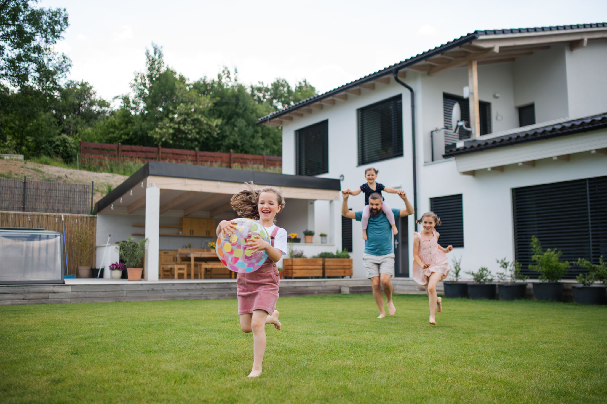 family friendly garden