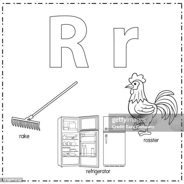 Refrigerator Letter R 15 Clean Fridge Cartoon Stock Photos, High-Res Pictures, and Images ...