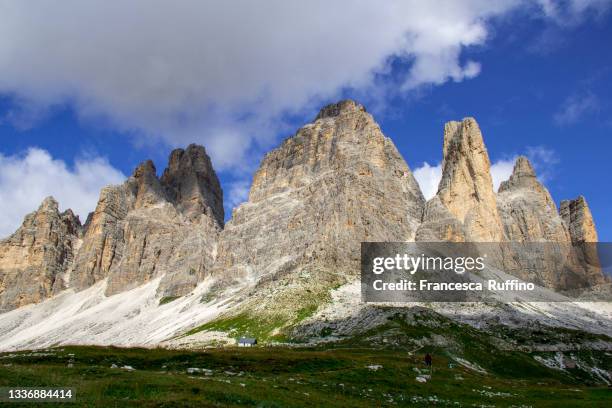 dolomites unesco heritage. - bühnenbild stock-fotos und bilder