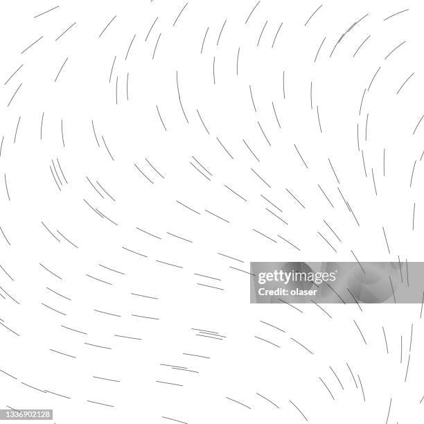 stockillustraties, clipart, cartoons en iconen met science or meteorology: curved flow lines suggesting some larger flow - wind