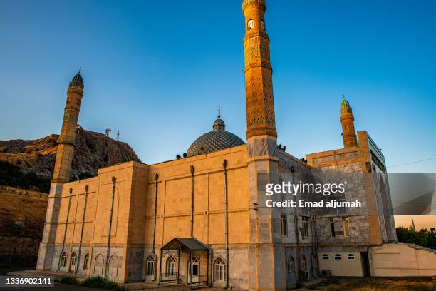 osh new mosque, osh province, kyrgyzstan - kyrgyzstan city stock pictures, royalty-free photos & images