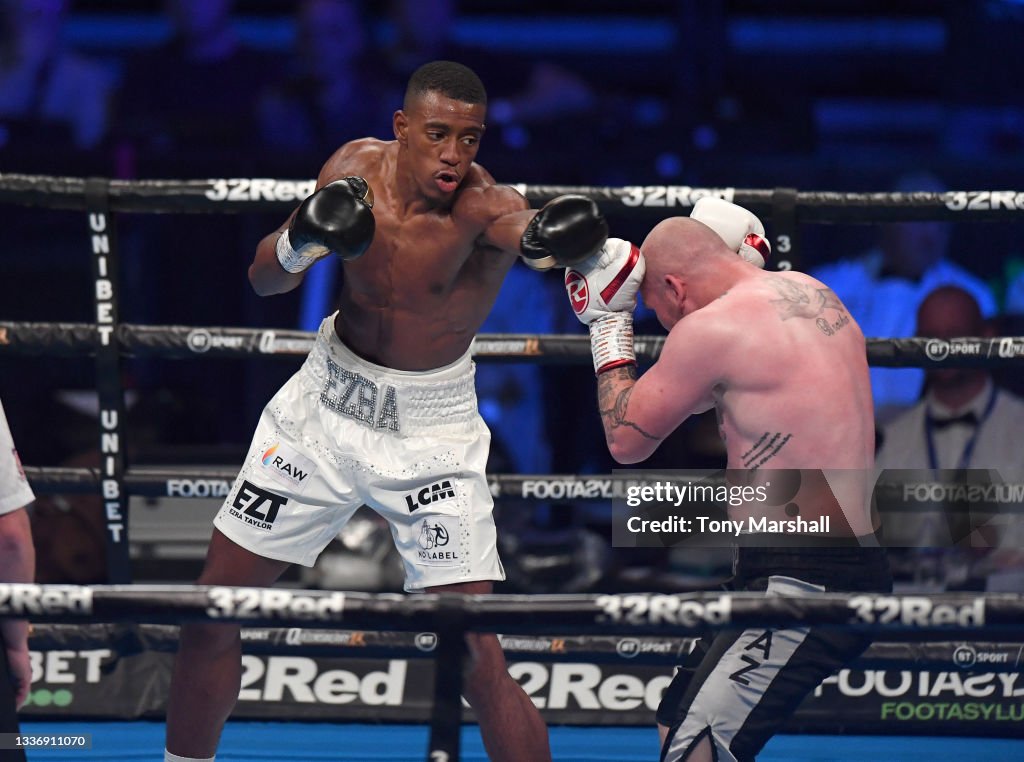 Joe Sharp Boxing Ezra Taylor and Darryl Sharp compete in a Light-Heavyweight contest ...