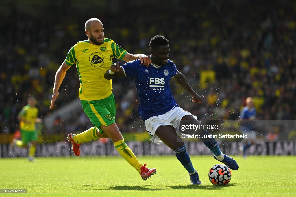 Norwich City v Leicester City - Premier League