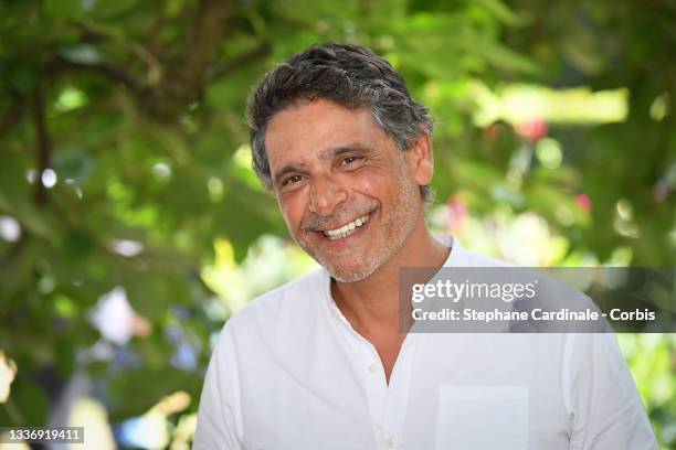 Pascal Elbé attends "On est fait pour s'entendre" Photocall during the 14th Angouleme French-Speaking Film Festival - Day Five on August 28, 2021 in...