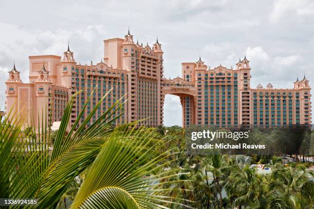 General view of Atlantis Paradise Island during the BIG3 - Playoffs at Atlantis Paradise Island on August 28, 2021 in Nassau, Bahamas.