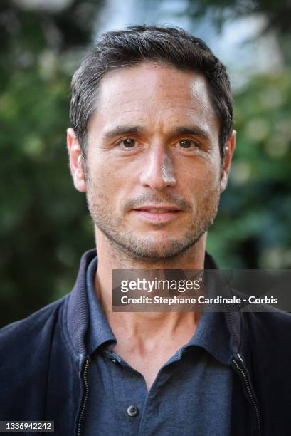 Jeremie Elkaim attends "Ils sont vivants" Photocall during the 14th Angouleme French-Speaking Film Festival - Day Five on August 28, 2021 in...