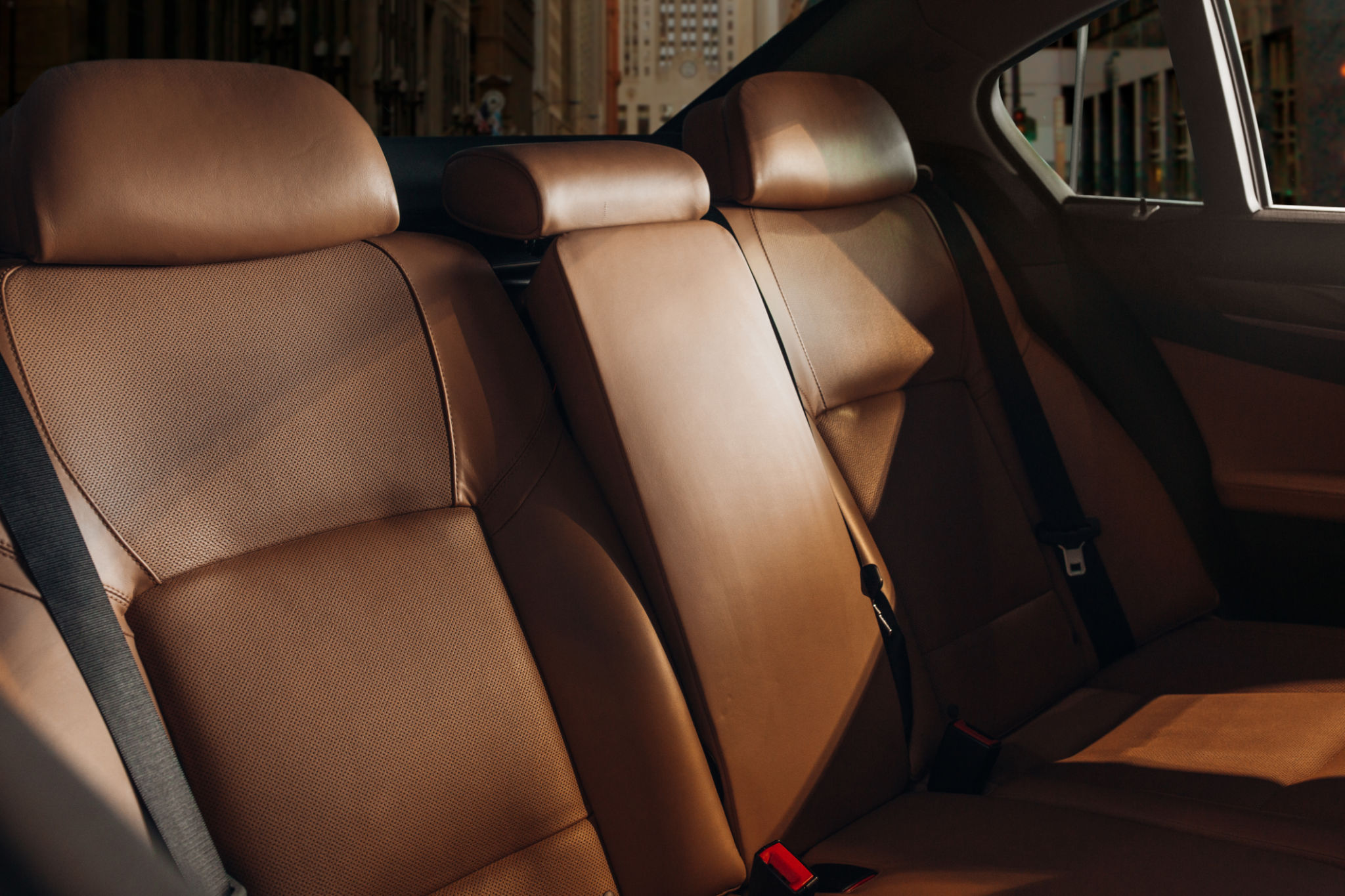 luxury car interior