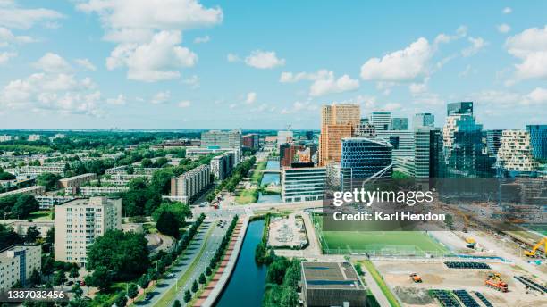 amsterdam skyline - stock photo - skyline amsterdam stock pictures, royalty-free photos & images