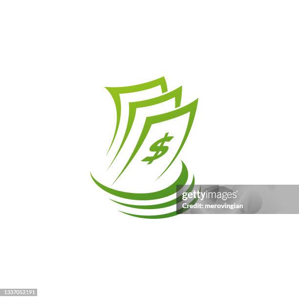 dollar-logo-design. design des finanzlogos. geld-symbol - dollar sign stock-grafiken, -clipart, -cartoons und -symbole