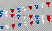 Chile Independence Day. Realistic vector, state symbols, flag, ribbons and flags