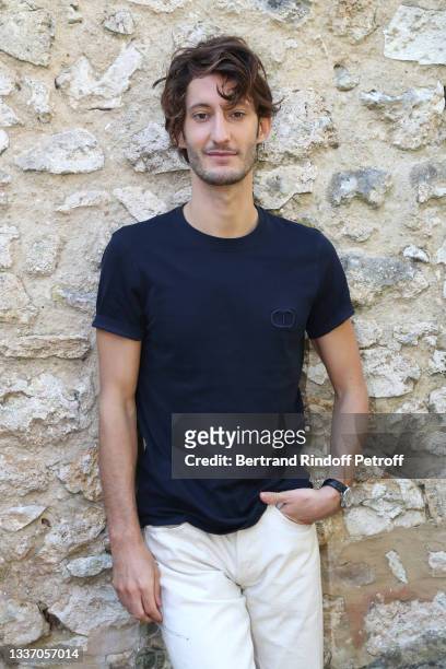 Actor Pierre Niney attends the "Boite noire" movie Photocall during the 14th Angouleme French-Speaking Film Festival - Day Six on August 29, 2021 in...