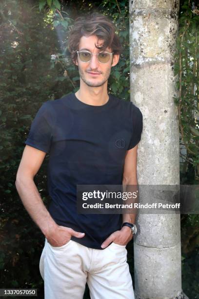 Actor Pierre Niney attends the "Boite noire" movie Photocall during the 14th Angouleme French-Speaking Film Festival - Day Six on August 29, 2021 in...