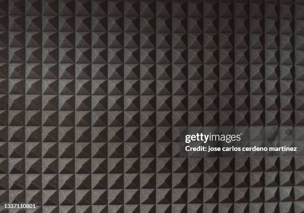 rendered acoustic panels studio background, recording studio - guitare acoustique photos et images de collection