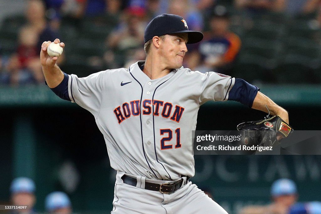 Houston Astros v Texas Rangers