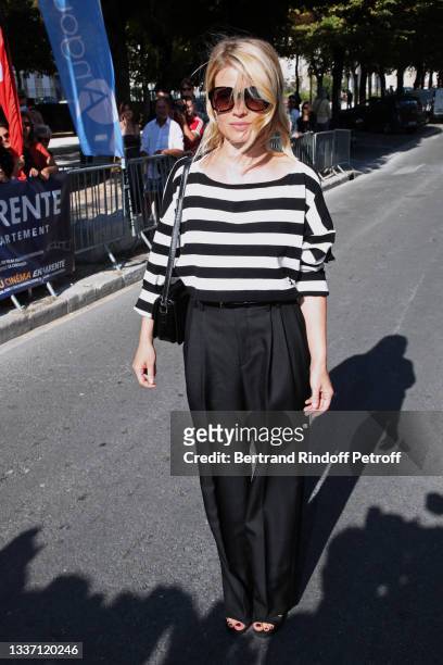 Melanie Thierry attends the closing ceremony of the 14th Angouleme French-Speaking Film Festival on August 29, 2021 in Angouleme, France.