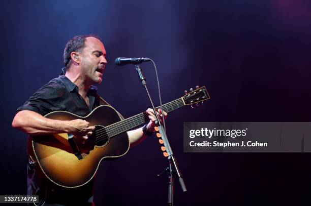 Dave Matthews of the Dave Matthews Band performs during the 2021 Railbird Festival at Keeneland Racecourse on August 29, 2021 in Lexington, Kentucky.