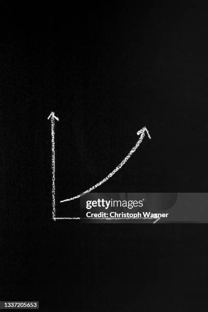 kreide tafel - diagramm - diagramm stock pictures, royalty-free photos & images