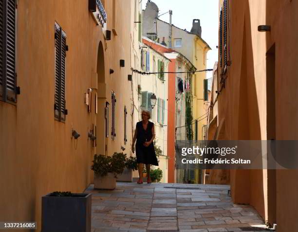 The old city of Bastia, Haute-Corse on August 10, 2021 in Corsica, France.