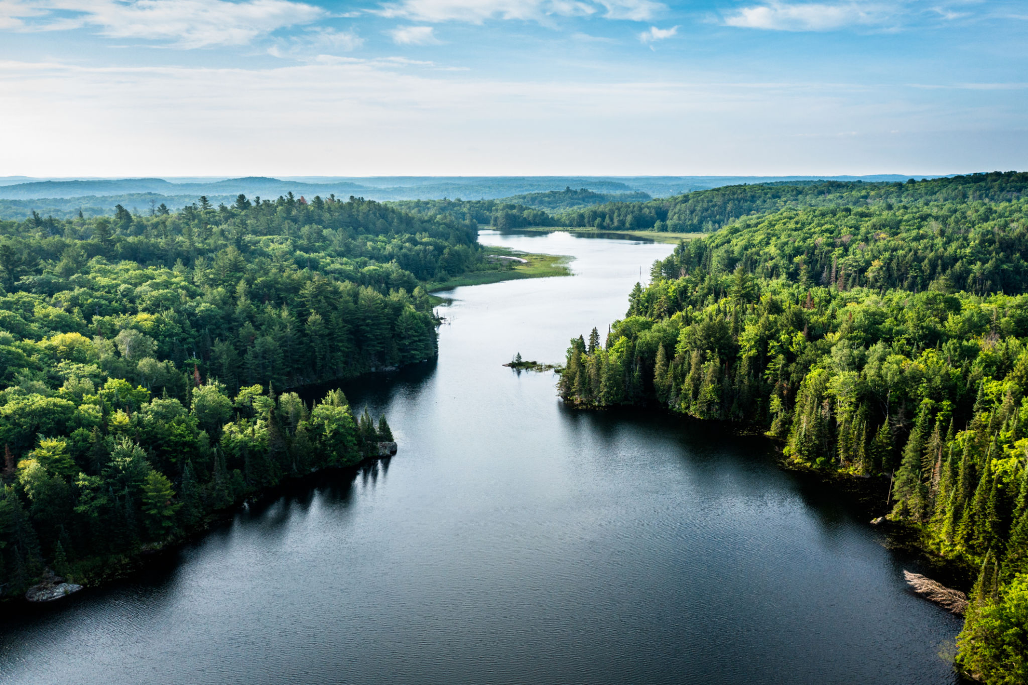 drone landscape