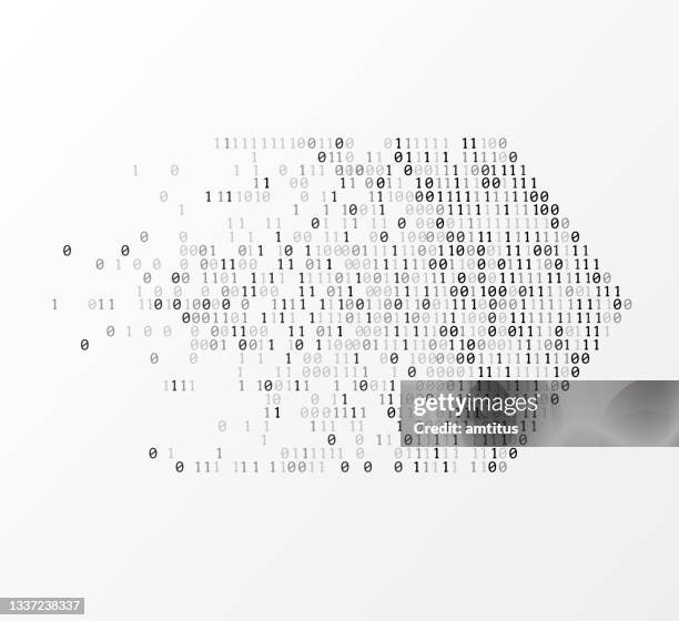 ilustrações de stock, clip art, desenhos animados e ícones de binary codes arrow - codificar