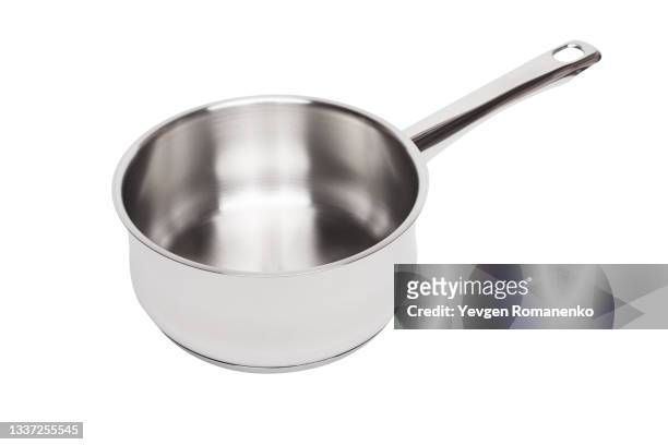saucepan isolated on white background - pan ストックフォトと画像
