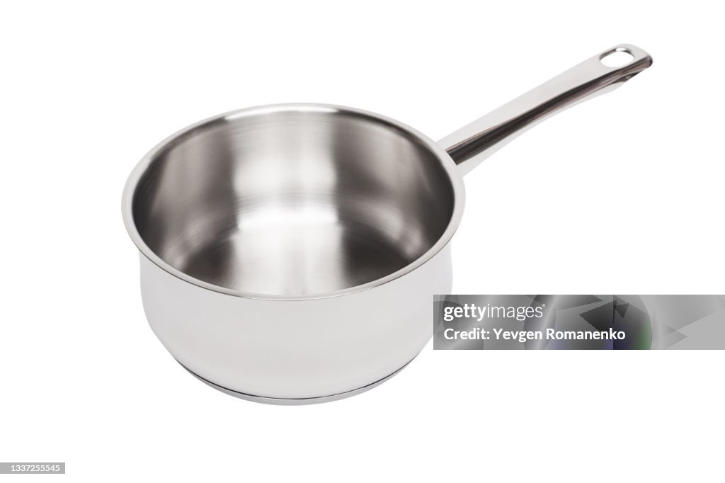 Saucepan isolated on white background