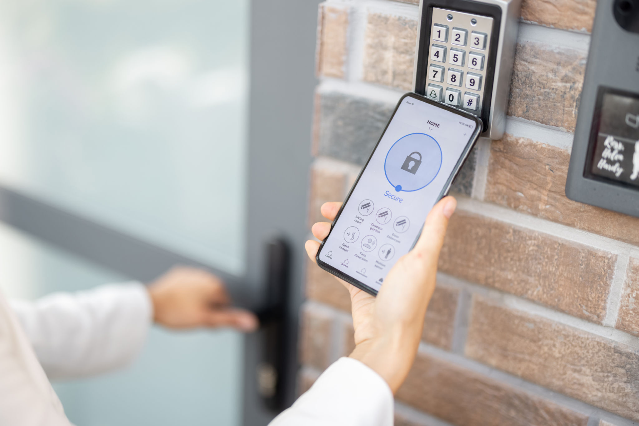 smart lock installation