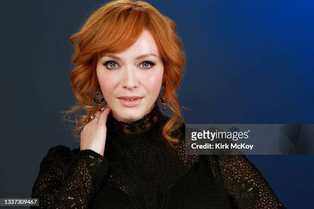 Actress Christina Hendricks is photographed for Los Angeles Times on May 8, 2019 in El Segundo, California. PUBLISHED IMAGE. CREDIT MUST READ: Kirk...