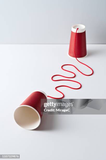 String Cups Cup String Photos and Premium High Res Pictures - Getty Images