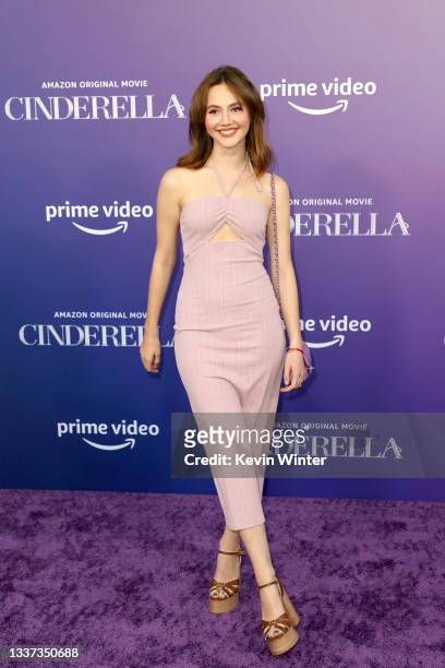 Iris Apatow attends the Los Angeles Premiere of Amazon Studios' "Cinderella" at The Greek Theatre on August 30, 2021 in Los Angeles, California.