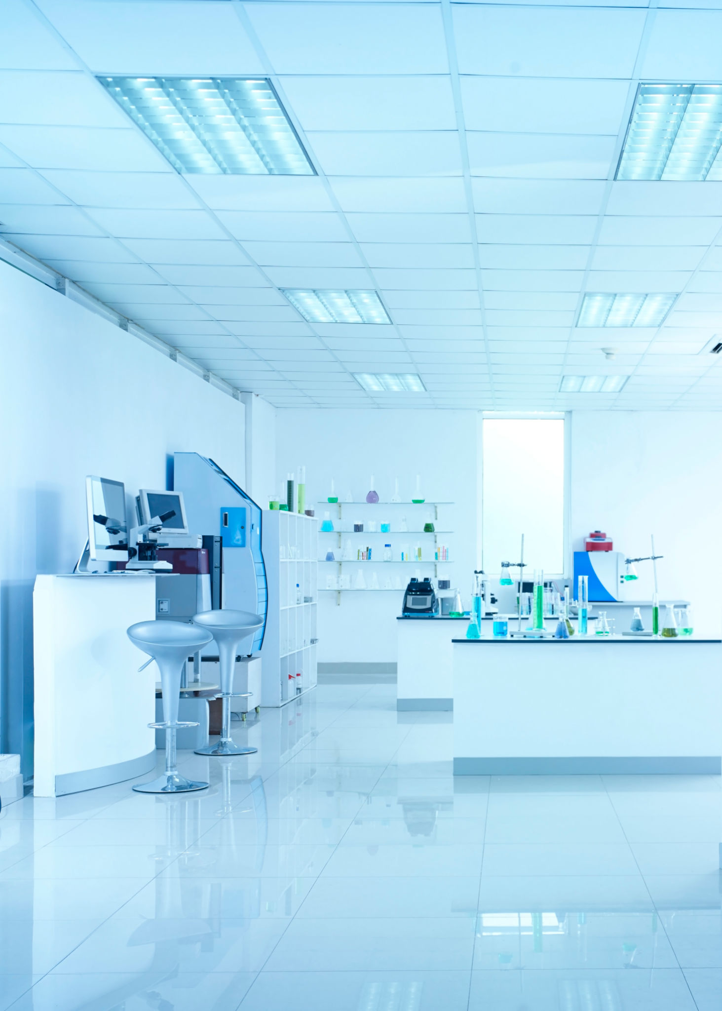 modern lab equipment