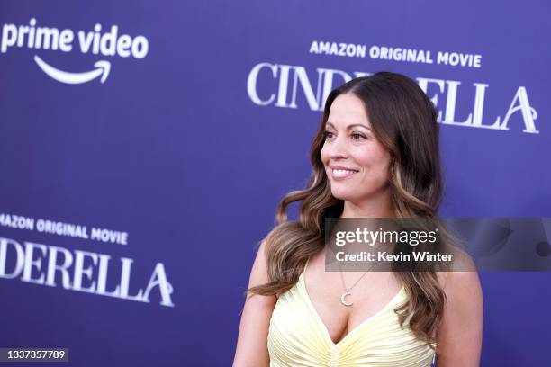 Kay Cannon attends the Los Angeles Premiere of Amazon Studios' "Cinderella" at The Greek Theatre on August 30, 2021 in Los Angeles, California.