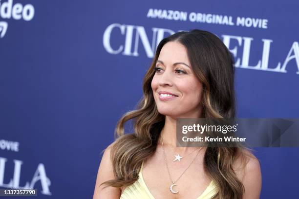 Kay Cannon attends the Los Angeles Premiere of Amazon Studios' "Cinderella" at The Greek Theatre on August 30, 2021 in Los Angeles, California.