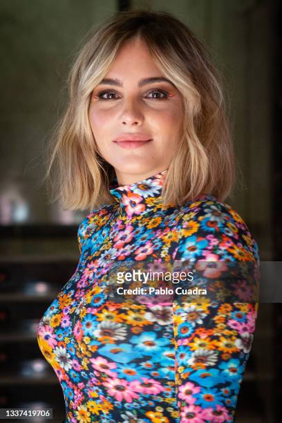 Actress Andrea Duro attends 'Con Quien Viajas' photocall at Verdi cinema on August 31, 2021 in Madrid, Spain.