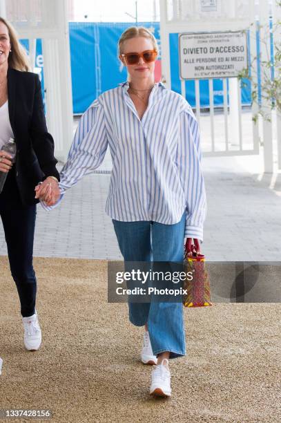 Kate Bosworth is seen on August 31, 2021 in Venice, Italy.