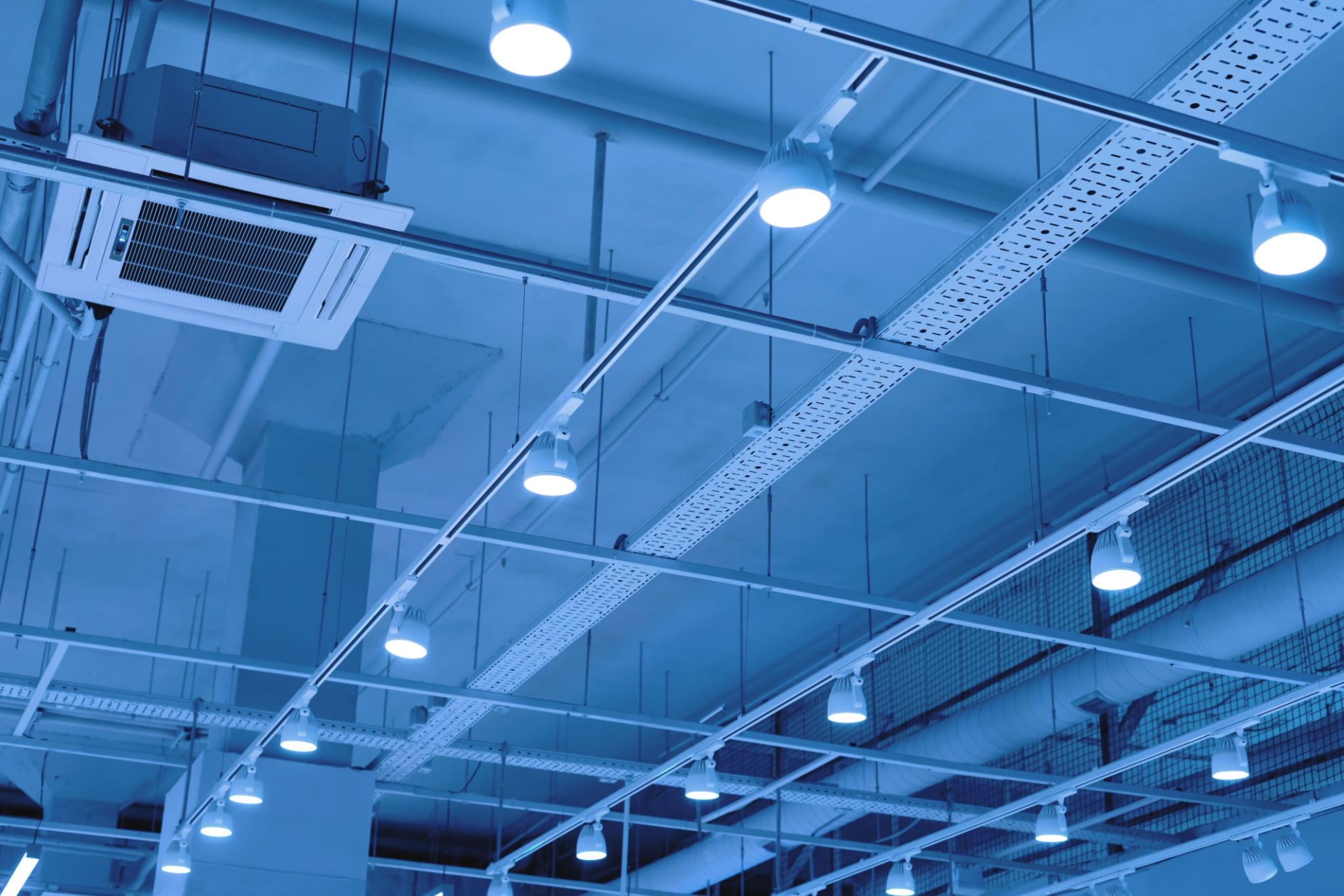 business LED installation