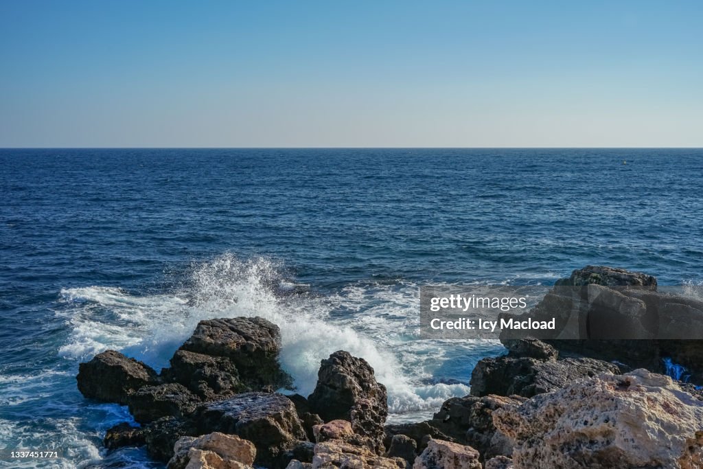 Rock by the sea