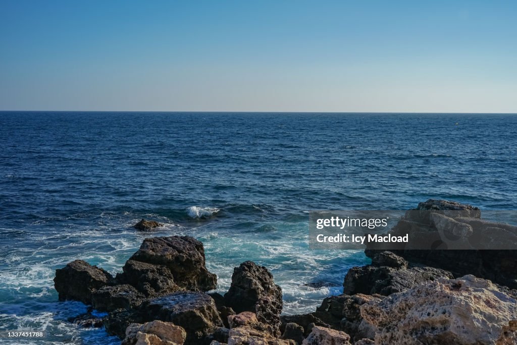 Rock by the sea