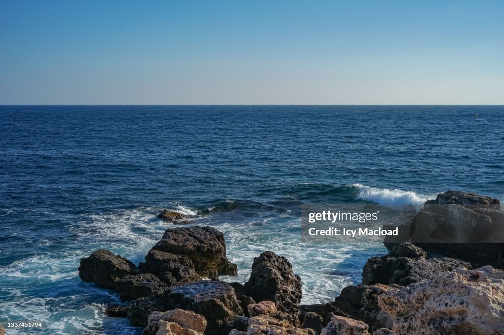 Rock by the sea