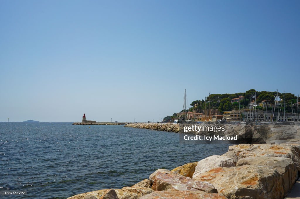 Rock by the sea