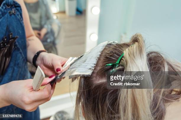 299 Hair Foils Stock Photos, High-Res Pictures, and Images - Getty Images