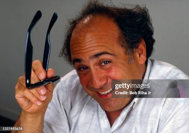 Actor Danny Devito during photo shoot, June 12, 1986 in Los Angeles, California.