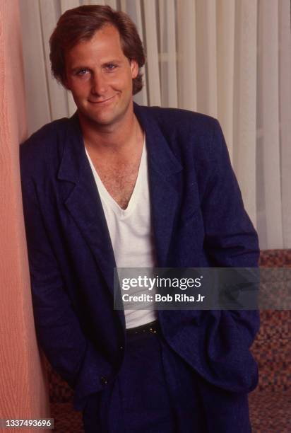 Jeff Daniels photo shoot, July 9, 1990 in Los Angeles, California.