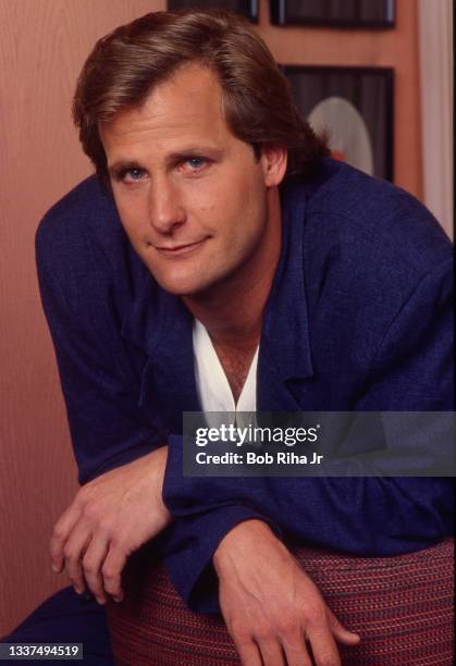 Jeff Daniels photo shoot, July 9, 1990 in Los Angeles, California.