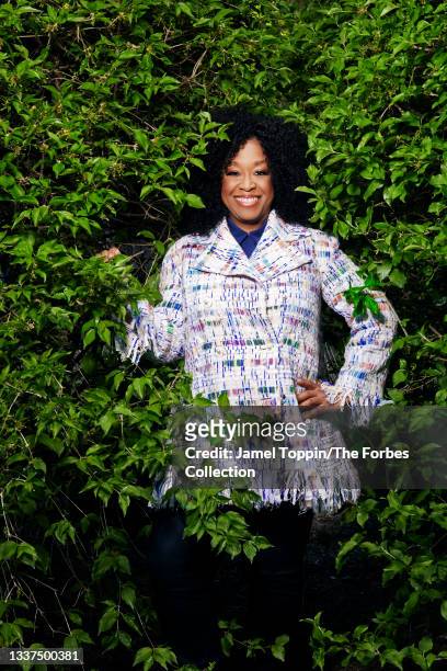 Writer, producer and creator Shonda Rhimes is photographed for Forbes Magazine on May 14, 2021 in Los Angeles, California. PUBLISHED IMAGE. CREDIT...